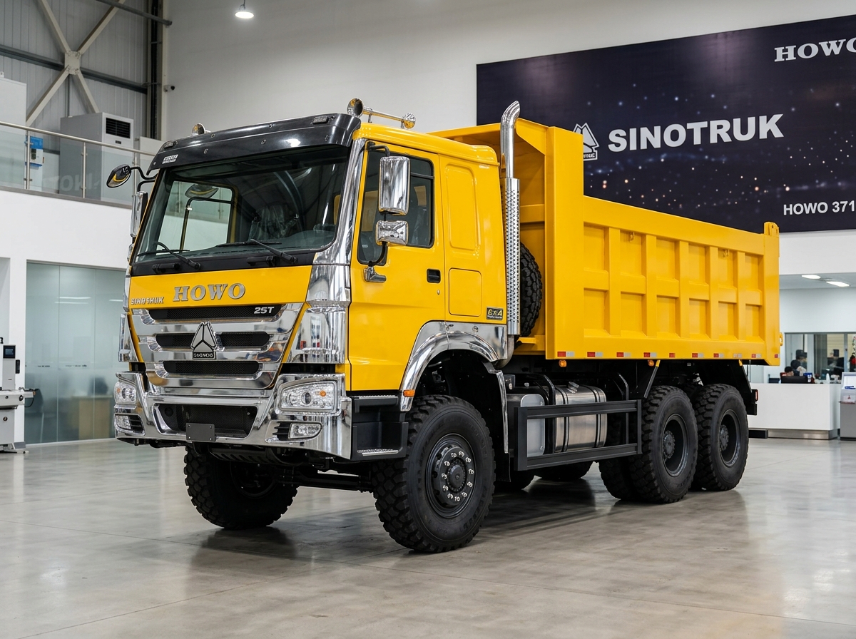 CLW Sinotruk HOWO 25-Ton Heavy Duty Dump Truck