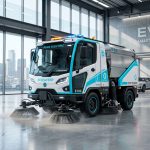 CLW Pure Electric 281kWh Street Sweeper & Vacuum Truck