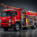 CLW ISUZU 12,000L Airport Foam Fire Fighting Truck