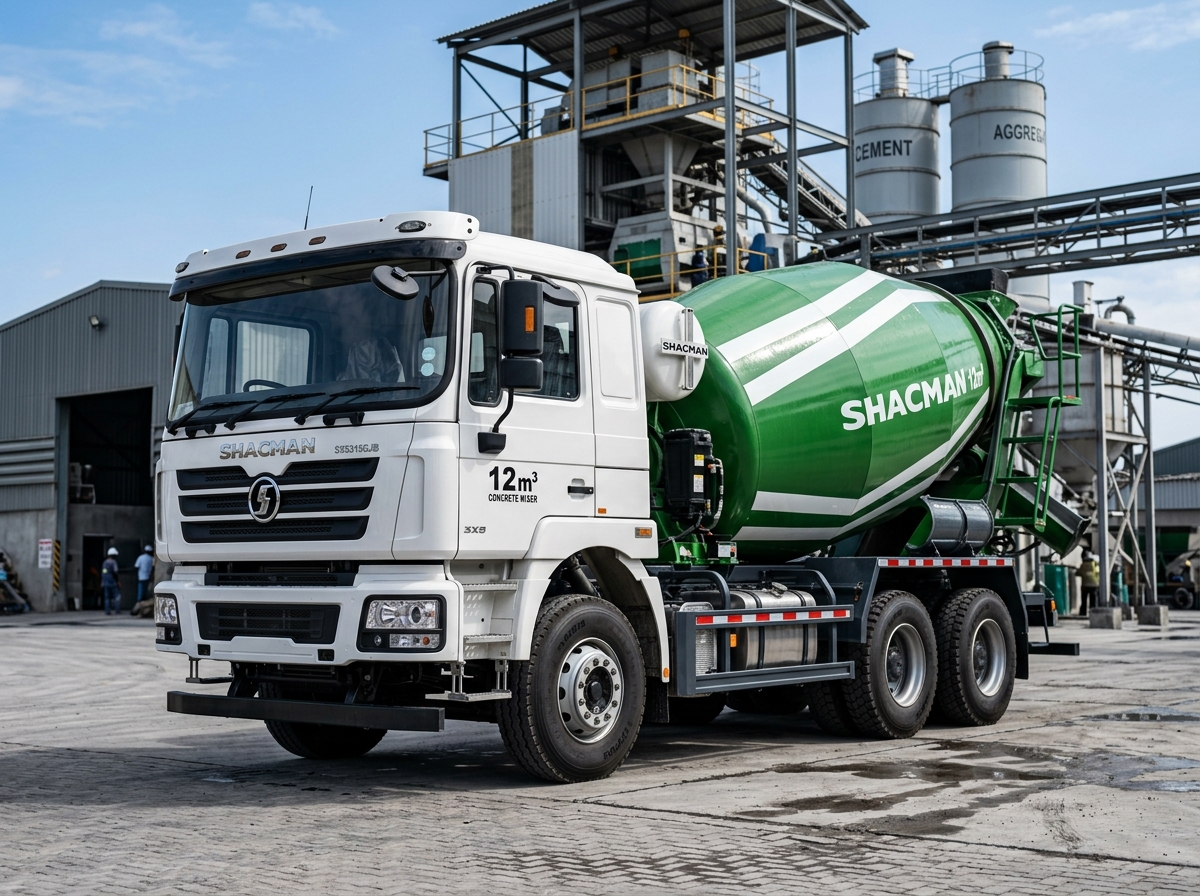 CLW Shacman 12m³ Heavy Duty Concrete Mixer Truck