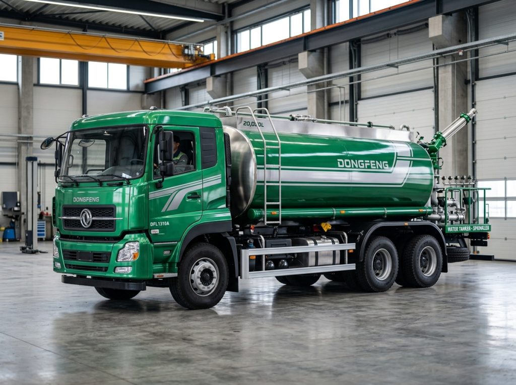 CLW Dongfeng 10,000L Water Tanker & Sprinkler Truck